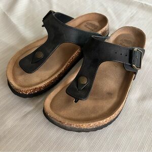 Roots Leather Sandals | womens size 8